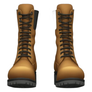 Platform boots sticker