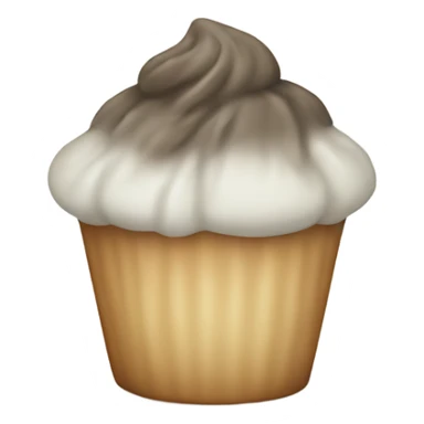 white muffin sticker