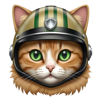 cat motorcyle helmet sticker