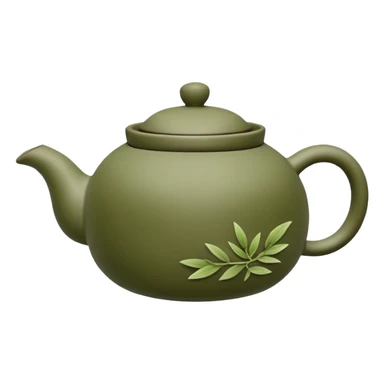 sencha. Kyusu, gong fu, 横手急須 sticker