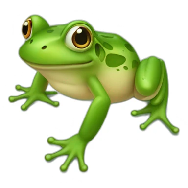 frog de aniversário sticker