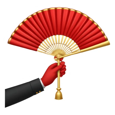 Spanish fan  sticker