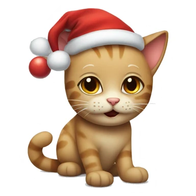 X'mas cat sticker