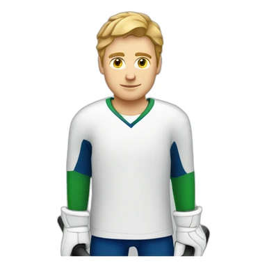 white guy hockey coder sticker