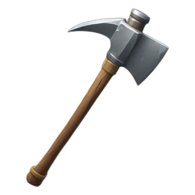 fortnite pickaxe sticker