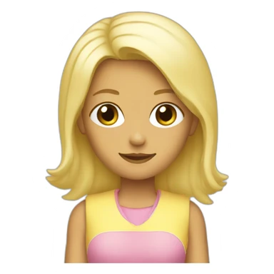 Blonde Motomami sticker