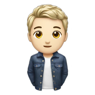 Kpop idol male sticker