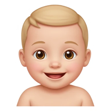 Малышка звезда улыбается как ребёнок  sticker