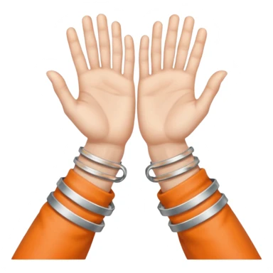 prisoner cuff sticker