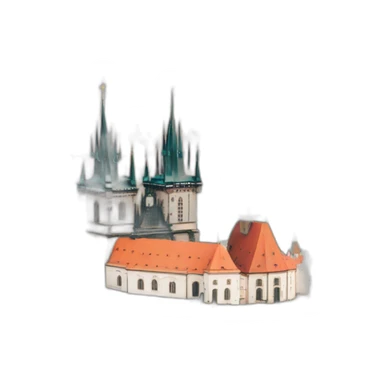 prague castle sticker