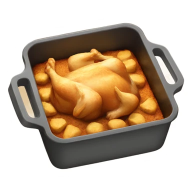 Chicken bake sticker