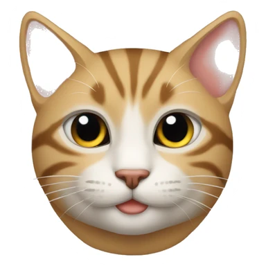 Gato dormindo sticker