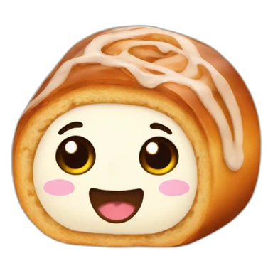 Cutest cinamon roll  sticker
