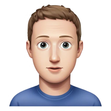 mark Zuckerberg but freaky sticker