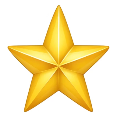 gold star 4 corners sticker