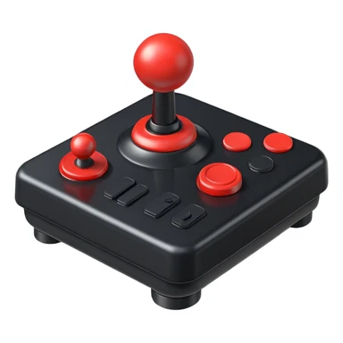 retro joystick sticker