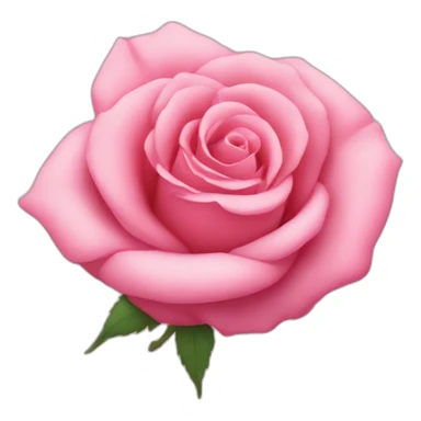 Demone rose avec des ails sticker