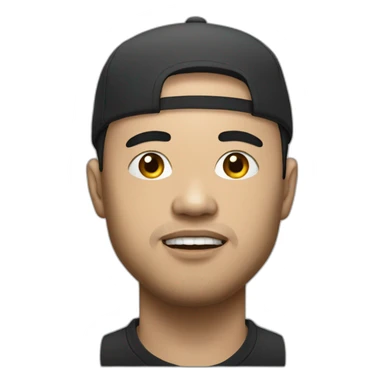 mac ova seas Chinese rapper sticker