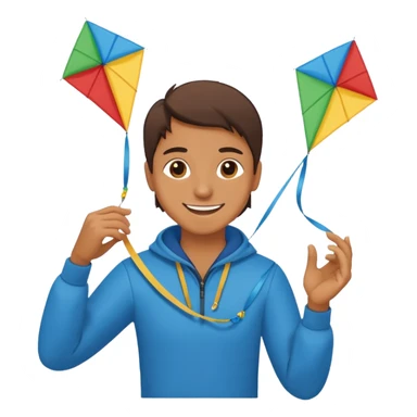 Kite Maker sticker