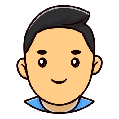 person avatar with initials ÖB sticker