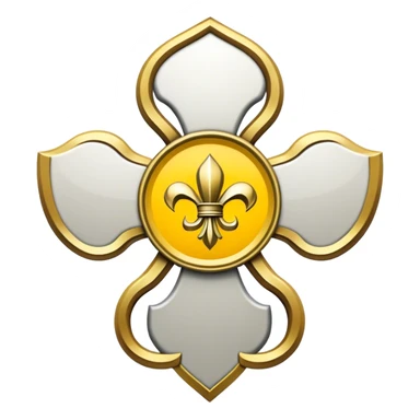 Deacon's emblem with a touch of yellow sticker