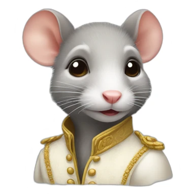 posh rat sticker