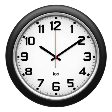 quiero un reloj  de pared sticker