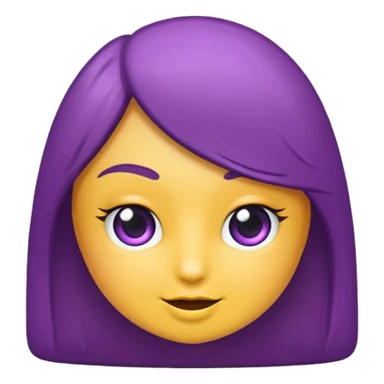 bala doce branco e roxo sticker