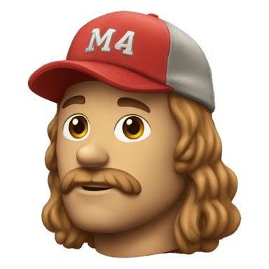 Brusete-canal-redneck-red-cap sticker