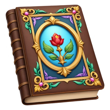 Fairytale book open sticker