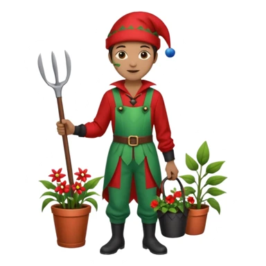 jester black and red mixed with an gardener sticker