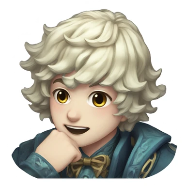 leviathan from obey me the otome game sticker