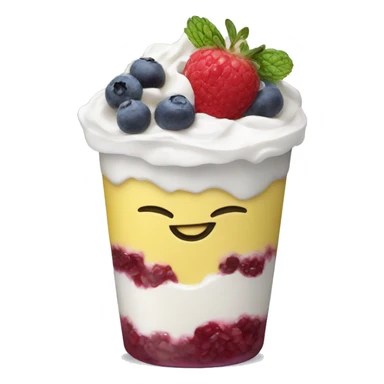 Yogurt parfait sticker
