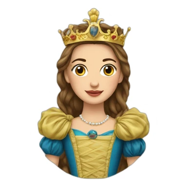 courrone de reine sticker