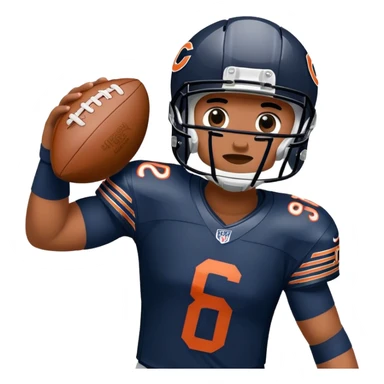 Chicago bears 18 sticker