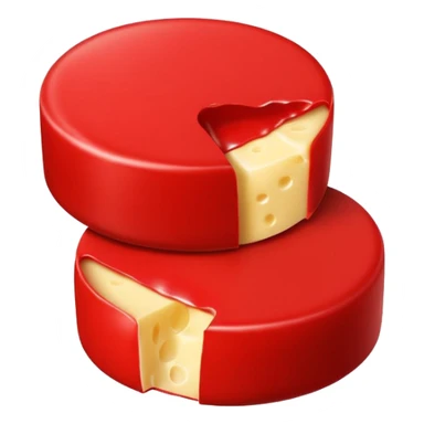 3x babybels cheese sticker