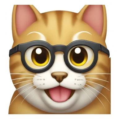 Gato segurando peso sticker