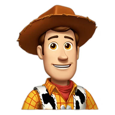 Woody from Toy Story sticker