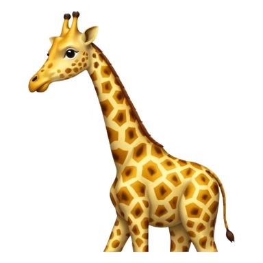 Giraff  calling on the phone sticker