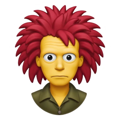 Sideshow Bob, simpson. sticker