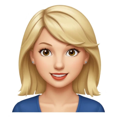 Taylor Swift smile sticker