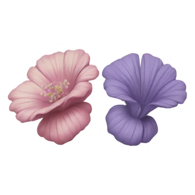 victorian flower  sticker
