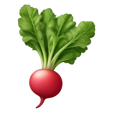 Radish sticker