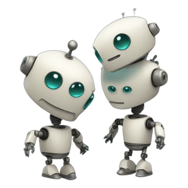 a Naughty robots sticker