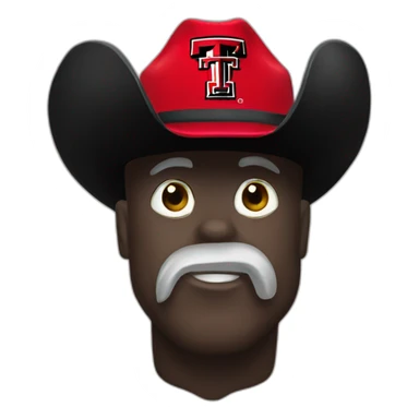 Texas tech mascot sticker