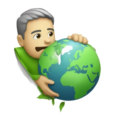 Save environment  sticker