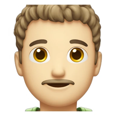 Super kawaii man sticker