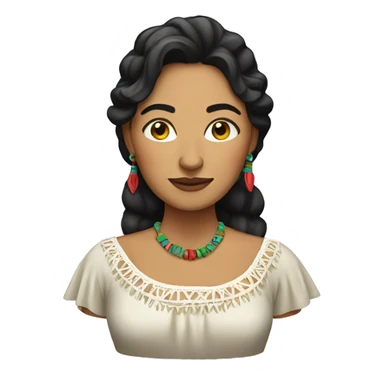 mexican woman  sticker