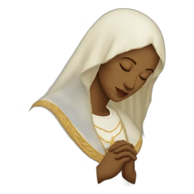 mother mary renaissance sticker