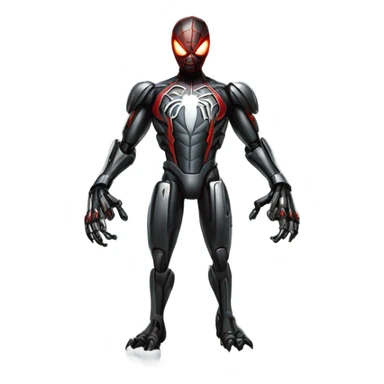 Robot spiderman terminator  sticker